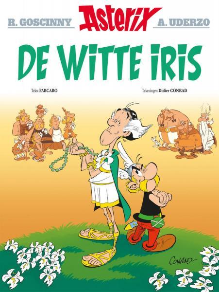 De witte iris