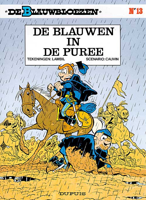 De blauwen in de puree