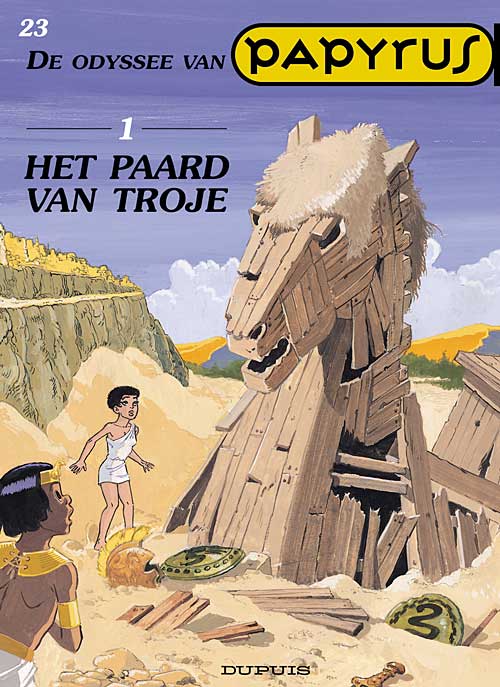Het paard van Troje (De odyssee van Papyrus 1)