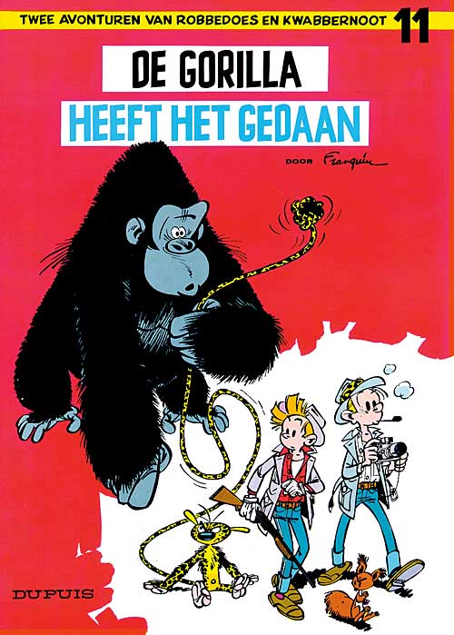 De gorilla heeft het gedaan